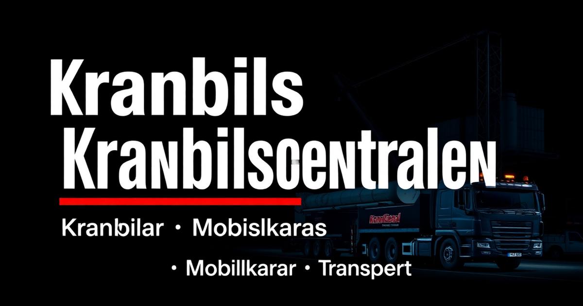 Kranbilscentralen i Västerås AB logotyp